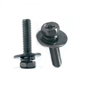 China M4 - M48 Stainless Steel 304 316  Hex Head Machine Screw For fastener on sale