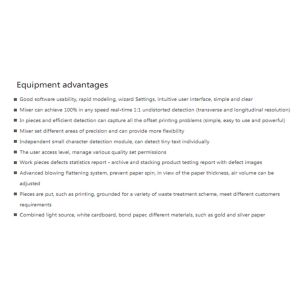 Automated Vision Inspection Systems , Quality Control & Printing Inspection