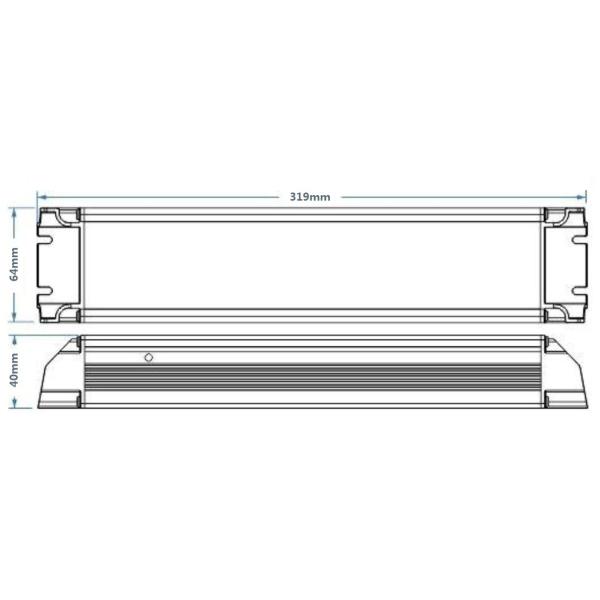 Single channel 0 10V LED Controller Constant Voltage PWM Signal AC100 - 240V 150W