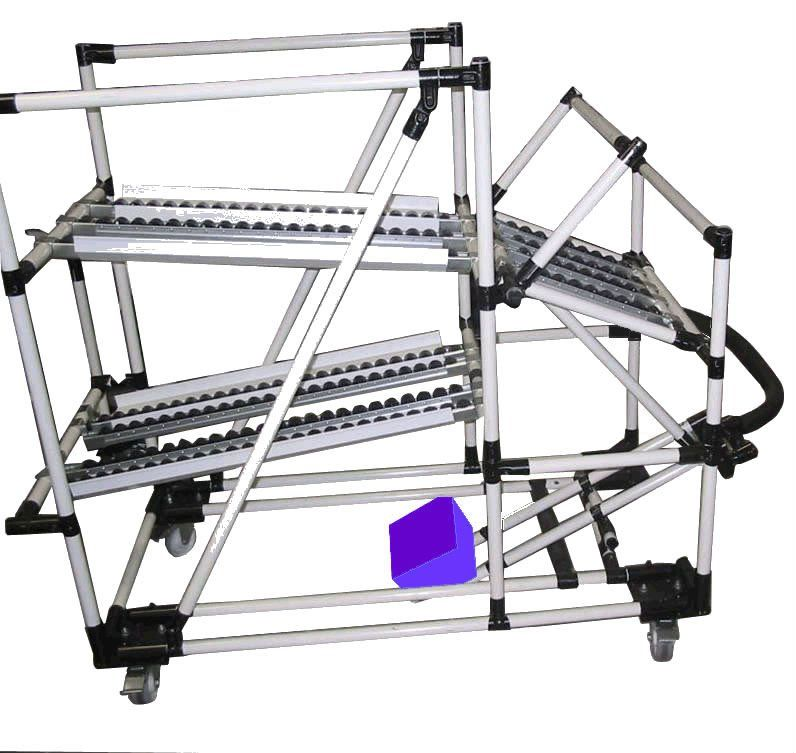 HJ-15 Chrome Plating Metal Joint Pipe Joints for Lean Pipe Racking System Pipe Connection Fittings