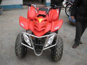 China Suzuki Red Manned Gasoline Water Cooled Four Wheel ATV 250cc For Men on sale