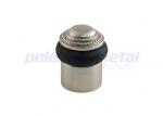 Wall Concave Decorative Door Stops 2 1/2" Brighted Chrome Zinc Alloy