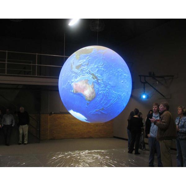 2m Diameter Creative Led Display Screen Pixel 4mm Reliable Easy Setup