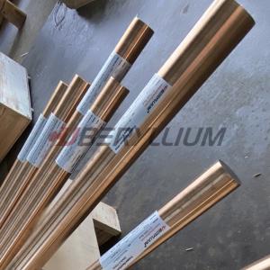 Quality C17200 Beryllium Copper Rod Treated Cold Drawn In Hard TD04 30mm Dia for sale
