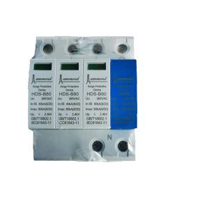 Quality White 80kA Power Surge Protection Device 3 Phase 4P 385V ISO9001 Certificated for sale