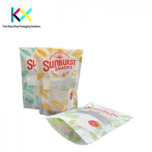 Quality 10 Colors Recyclable Packaging Bags Flexible Sustainable Pouch Packaging Grip Seal for sale