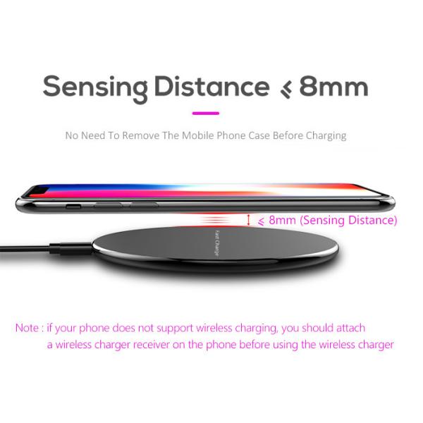 QI Enabled Wireless Charger Metal Case