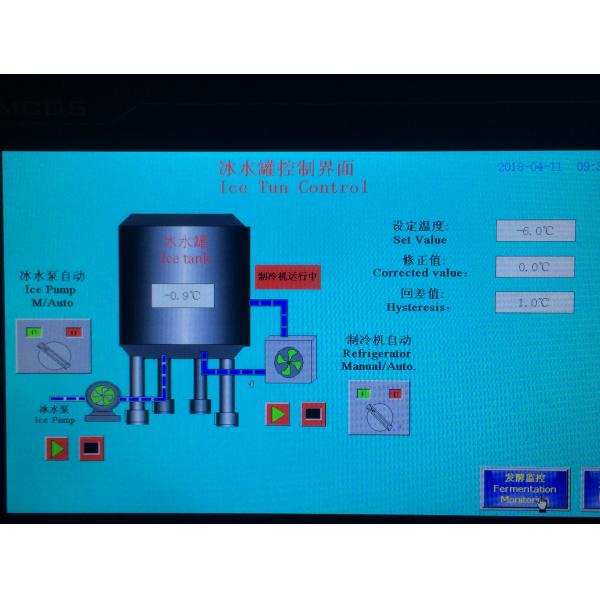 Beer Brewery Control System , Brewing Temperature Controller For Hotels