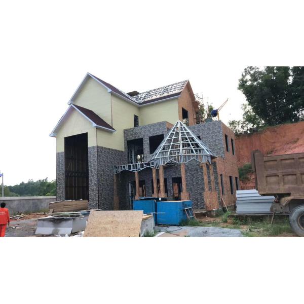 Premade Light Gauge Steel House Easy Assemble Fast Built Modular Construction