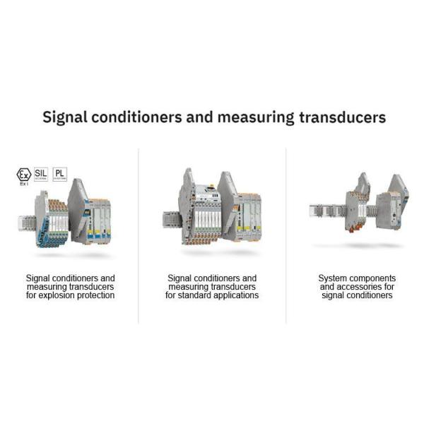 Phoenix 1290849 Macx MCR-Ex-Ap-2t-2I-Sp - Temperature Measuring Transducer Push-in Connection