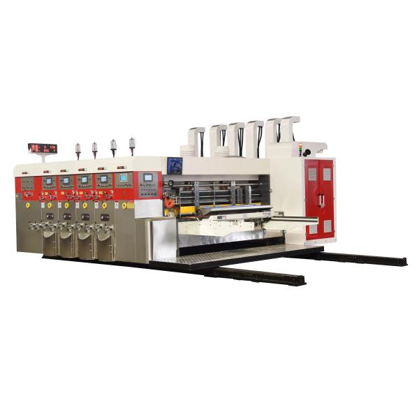 Semi Automatic Corrugated Box Printing Machine Stacker Printer Slotter