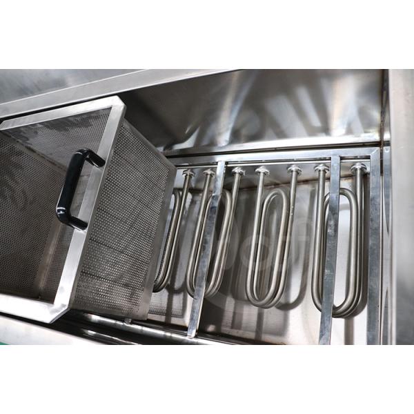 Simple Manual 50kg/H Gas Deep Fryer