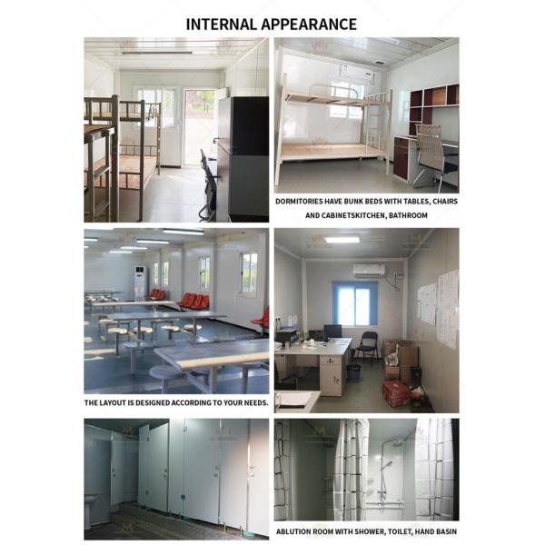 Fast Construction Solutions Demountable Prefab Camp Conex Container Homes