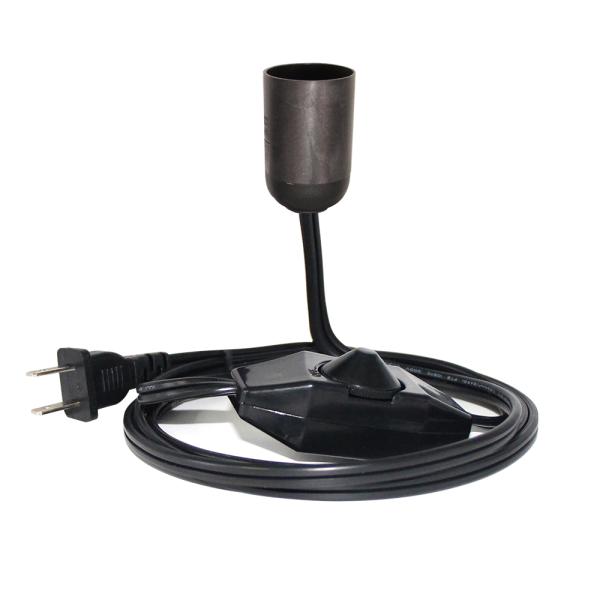 NEMA 1-15P to E27 Socket Converter Cable with 303 Switch - 125V 10A