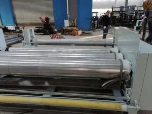 Quality Granule Woven Fabric Hot Roll Laminating Machine With single crew for sale