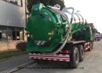 HOWO 8x4 Septic Vacuum Trucks , Sewage Removal Truck High Capacity