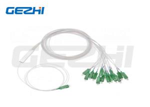 China 1x16 PLC Fiber Splitter with SC/APC Connectors and Optical Signal Distribution on sale