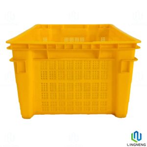 Food Grade Plastic Fruit And Vegetable Crates Stackable Nestable