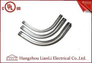 China 1 2 Intermidiate Metal Conduit Bending Zinc Plated Plastic Cap / Head , Thread Both End on sale