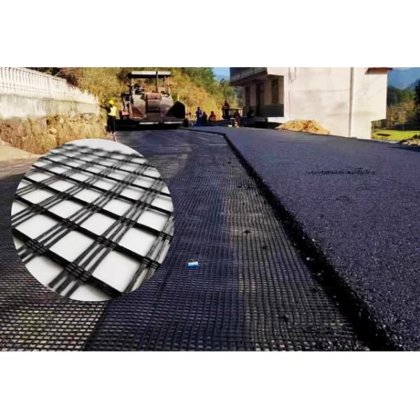 High Tensile Strength Basalt Geogrid Basalt Fiber Pavement Reinforcement Mesh