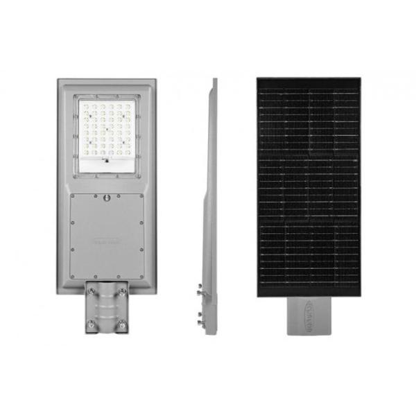 100W All In One Solar LED Street Lights ABS Housing SMD 2835 LED Chip 7000lm