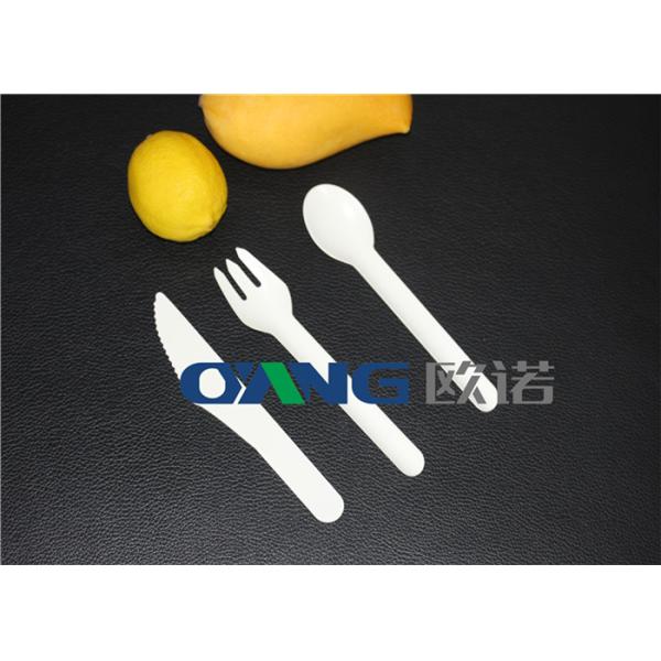 2021 New Design Biodegradable Disposable Paper Knife Fork & Spoon Making Machine for food use