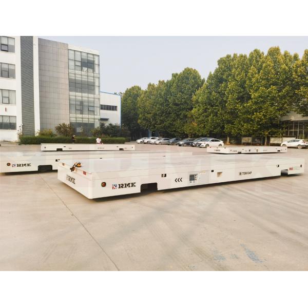 150t Material Transfer Cart Polyurethane Coated Rubber Wheel