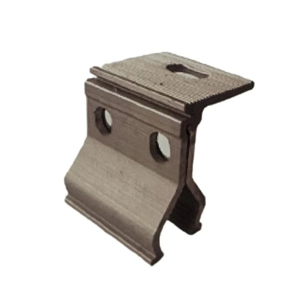 Dustproof Solar Panel Fixture Installation Method Pv Module Clamps Installation