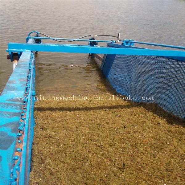 Width 2m Seaweed Cutting Machine Reed Harvester water cleaning