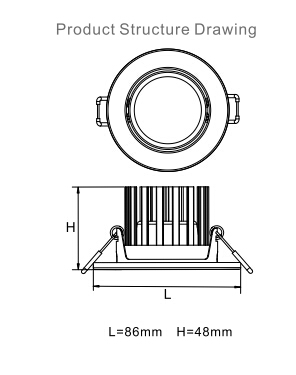 LED Down Light DL85