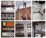 PLC / RF Communication Smart Micro Grid System Multi Tariff Kwh Meter Single