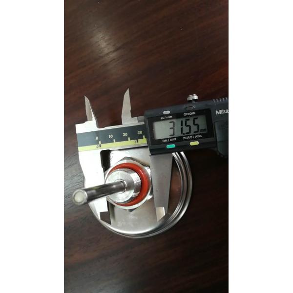 80mm Dial Bimetallic Weldless Brewing Thermometer