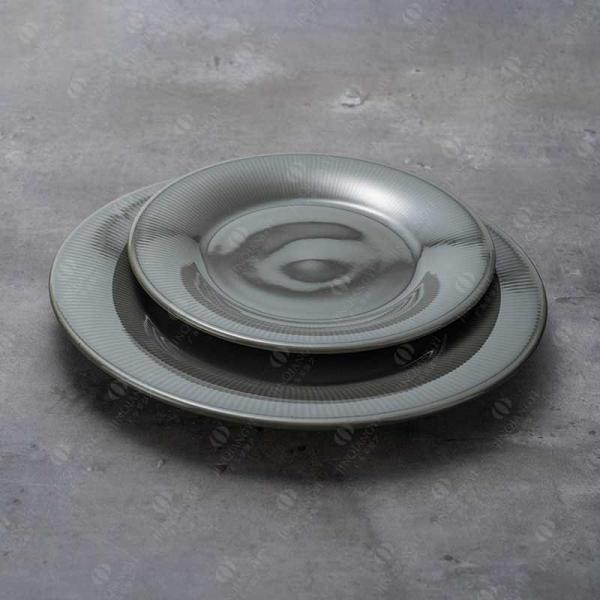 20pc Emboss Under Glazed Color Dinnerware Set For Party