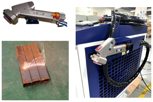2000W Handheld Laser Cleaning Machine Mobile Cleaning Solution Metal Refreshing Easier