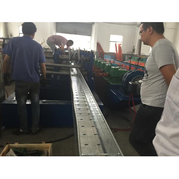 Fully Automatic Cable Tray Roll Forming Machine
