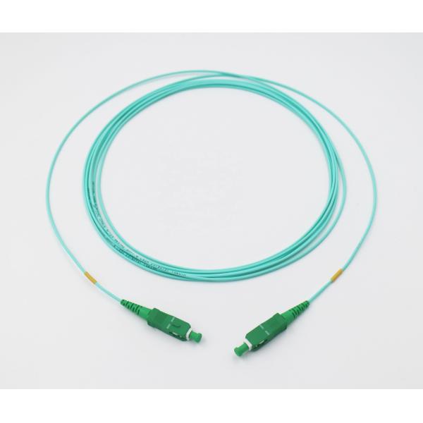 FTTH OM3 Simplex Aqua 3m Sc Apc To Sc Apc Patch Cords