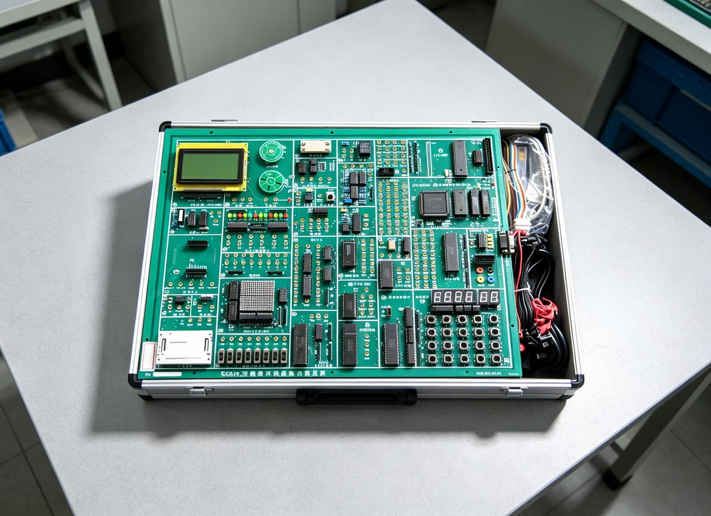 Universal Microcontroller Development Experiment Box Single Chip Microcomputer