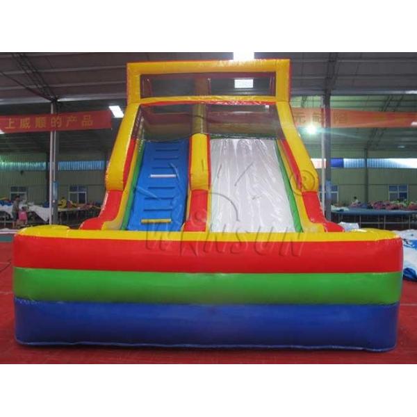 Standard Toddler Inflatable Slide For Large Playgrounds / Amusement Park