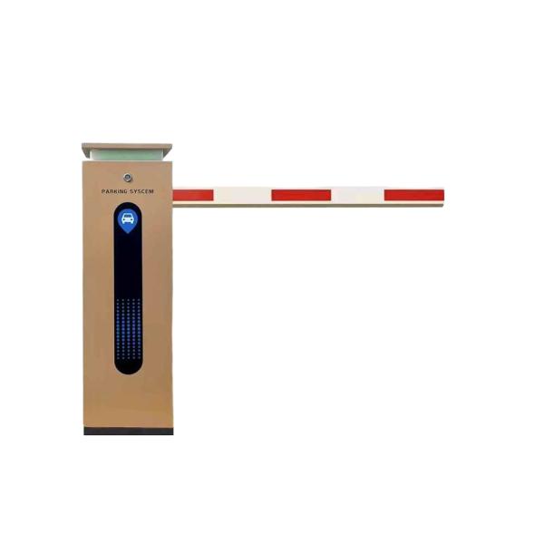 1-Way Operation Direction Brushless Motor Aluminum Alloy Boom Barrier Gate for Roadway Parking Control