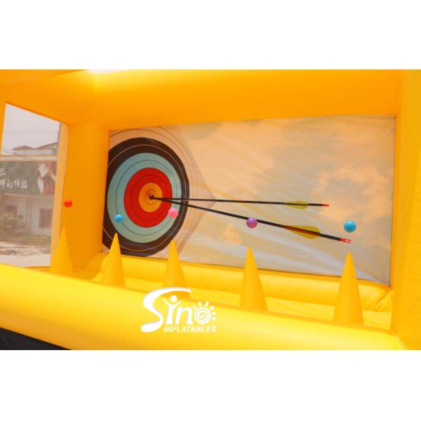 Kids N Adults Indoor Inflatable Archery Tag Game With Hover Balls For Archery Target Sports