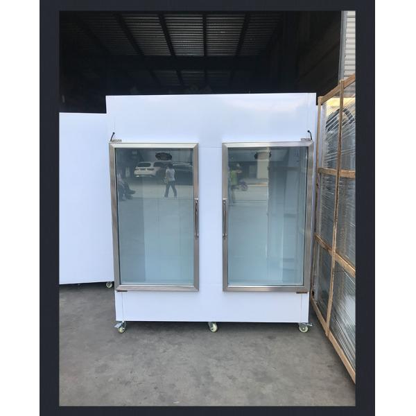 Solid Commercial Ice Cream Freezer Merchandiser Full Automatic Dipping Cabinet Freezer