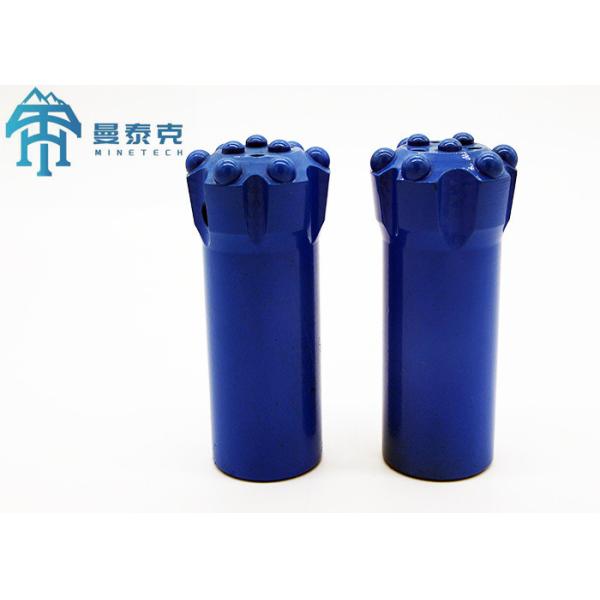 Long Skirt Quarrying Rock Tools Drill Mining Tapered Button Bit 34mm