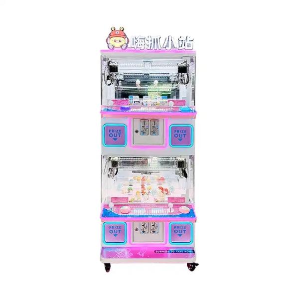 Age 8 Years Mini Toy Vending Toy Claw Machine for 4 Players Design Super Crane Machine