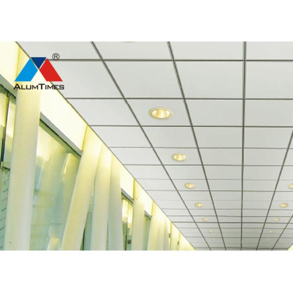 Decorative Lay In Soundproof Ceiling Tiles With Plain Pattern