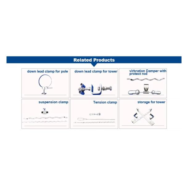 Galvanized Suspension Clamp For ADSS Cable With Top Quality