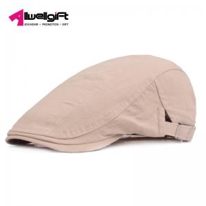 China Adjustable Custom Logo Hats Cotton Travel Beret Cap for Adults on sale