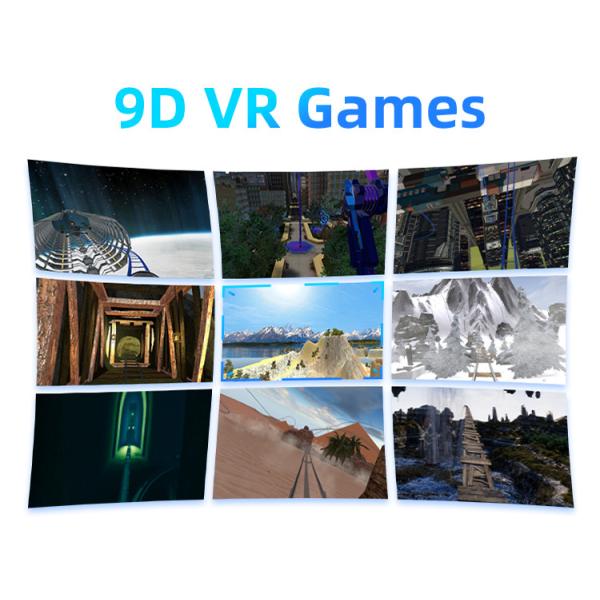 3 Players VR Theme Parks 1080 Degree Ultimate Rotation VR Seat Simulator