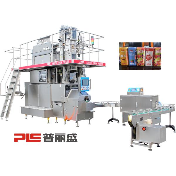 7500PPH UHT Sterilization Mango Fruit Juice Filling Machine