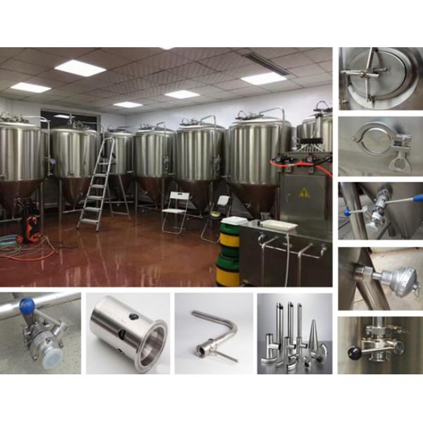 1200L Conical Beer Fermenter Fabrication SS304 Automated Beer Brewing System