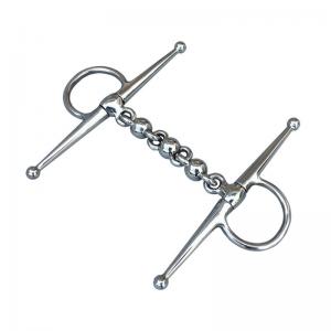 China Polished Finish Stainless Steel Full Cheek Western Horse Bits for Horse Training on sale